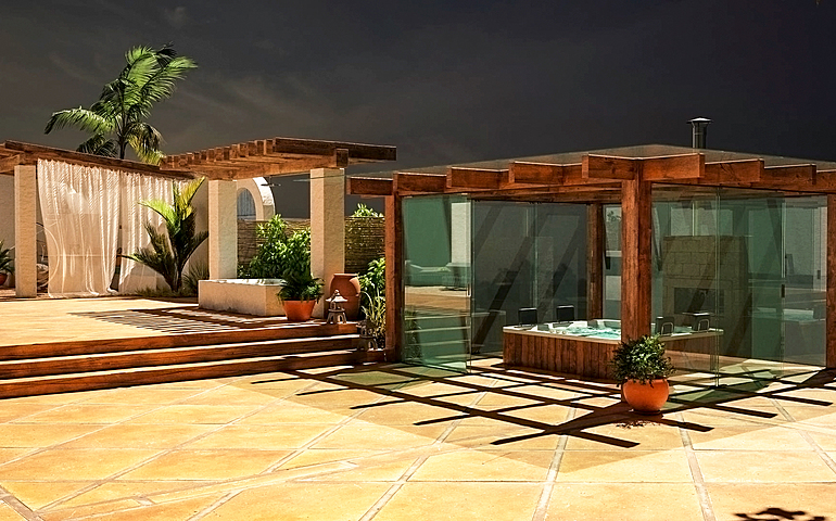 Zen Garden & pool