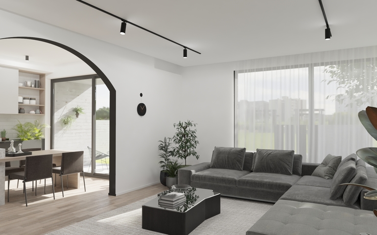 Contemporary residential house