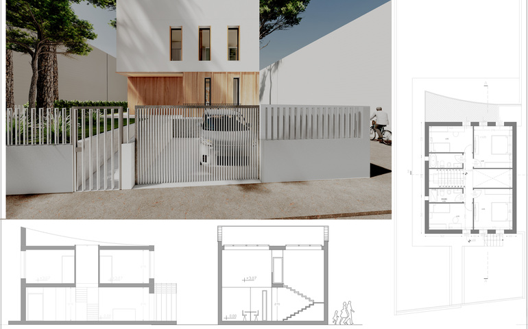 The reconstruction of a villa
