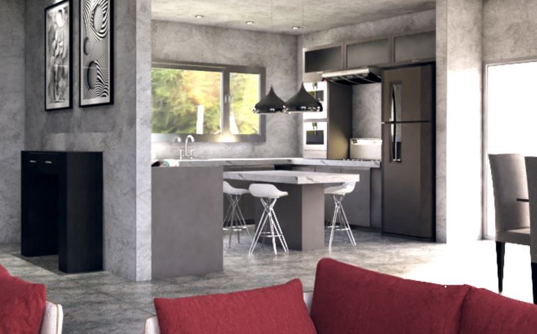 Vivienda de Hormigón en Gral Rodríguez