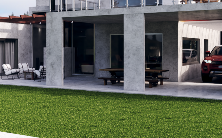 Vivienda de Hormigón en Gral Rodríguez