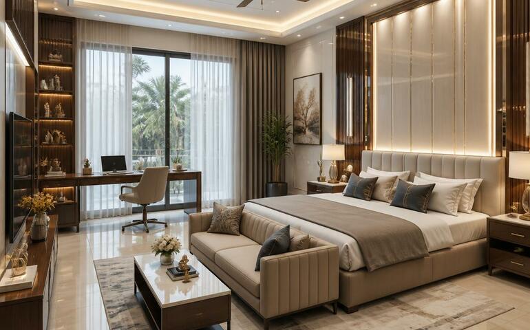 Ultra-Luxury 10 BHK Villa Plan (120' x 120')
