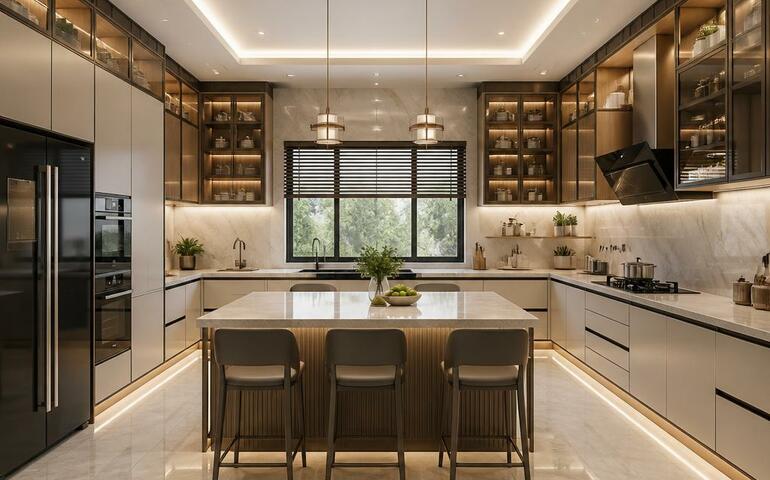 Ultra-Luxury 10 BHK Villa Plan (120' x 120')