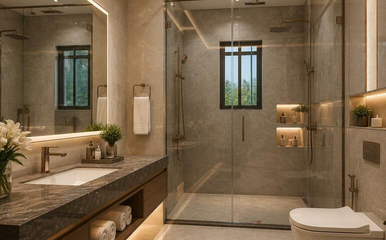Ultra-Luxury 10 BHK Villa Plan (120' x 120')